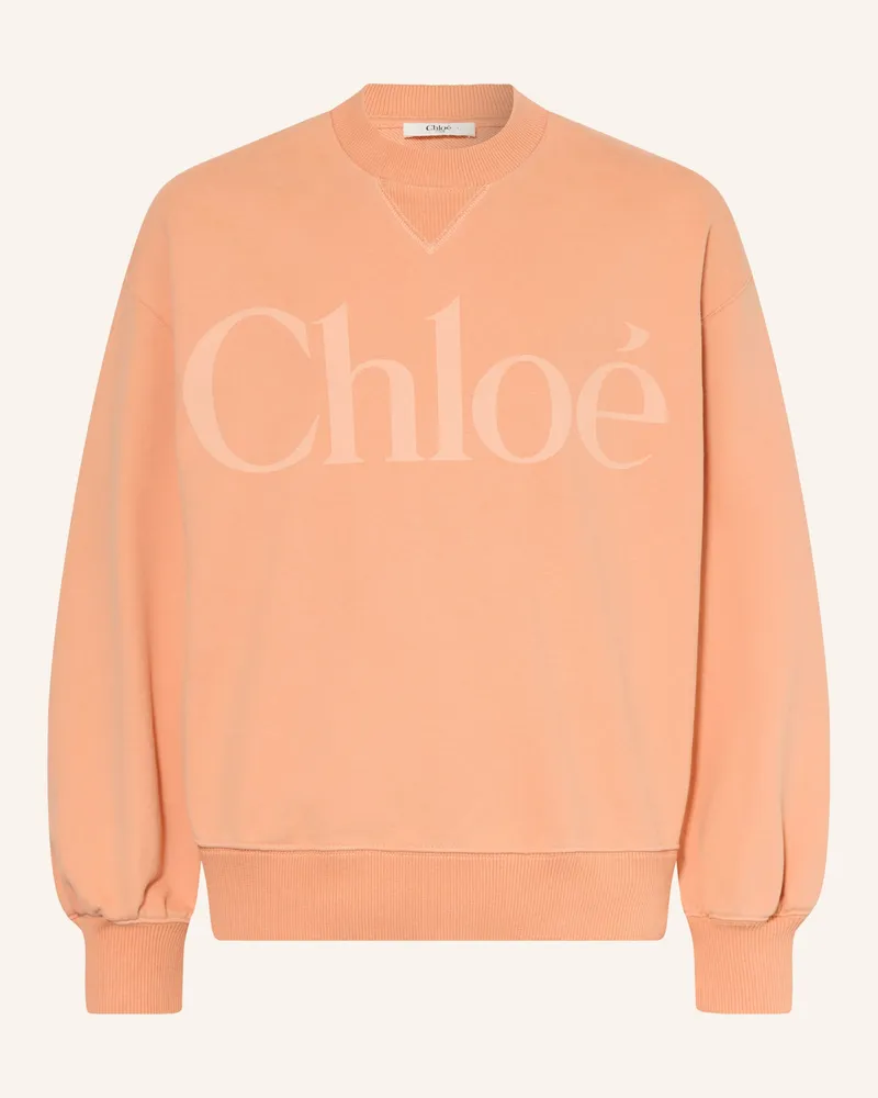 Chloé Sweatshirt orange Lachs