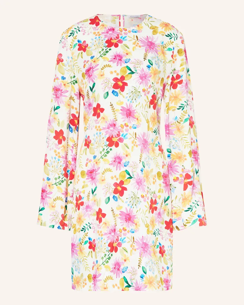 Mrs & HUGS Satinkleid Ecru