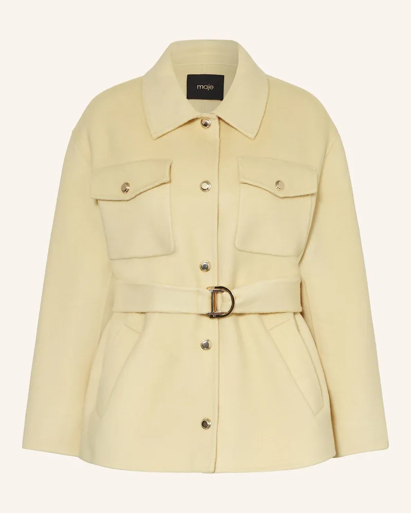 Maje Cabanjacke Hellgelb