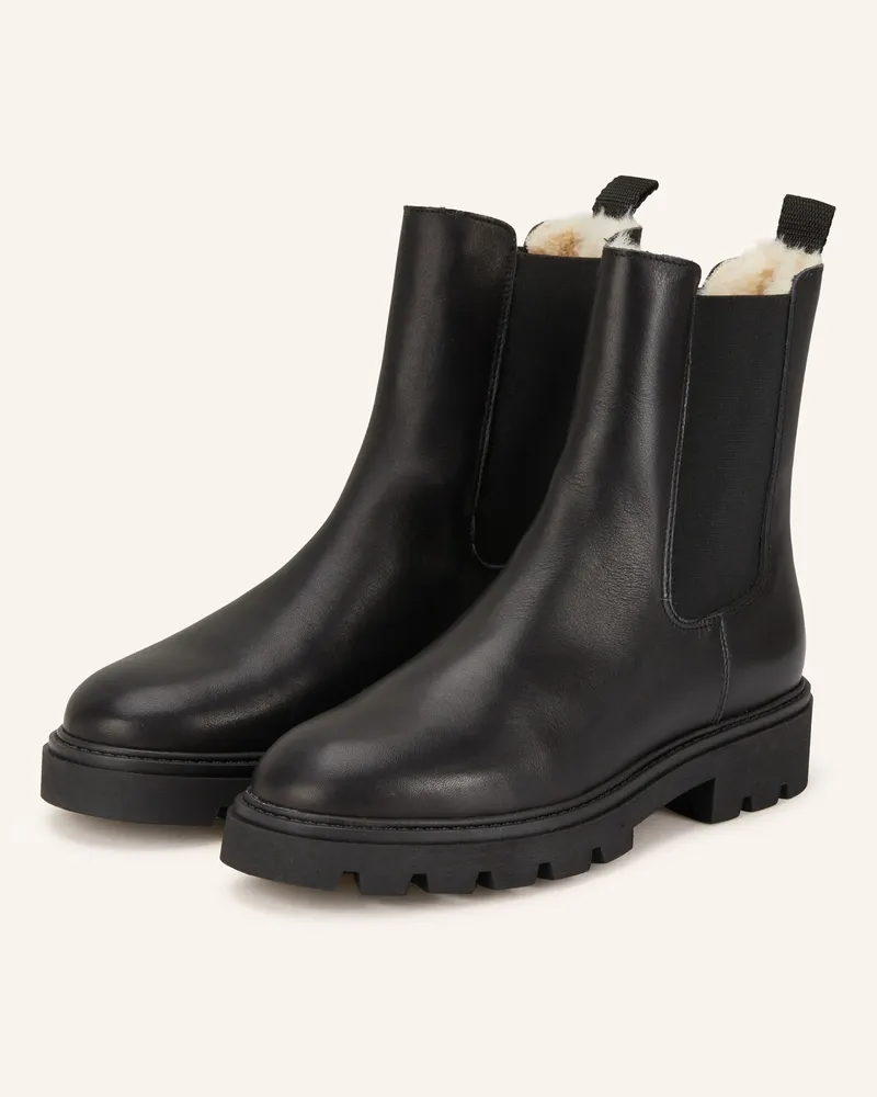 Mrs & HUGS Chelsea-Boots Schwarz