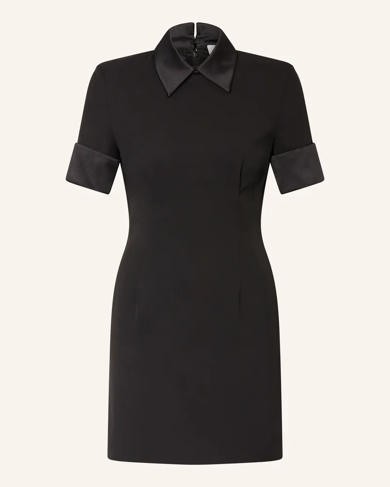 SPORTMAX Kleid CIPRO im Materialmix Schwarz