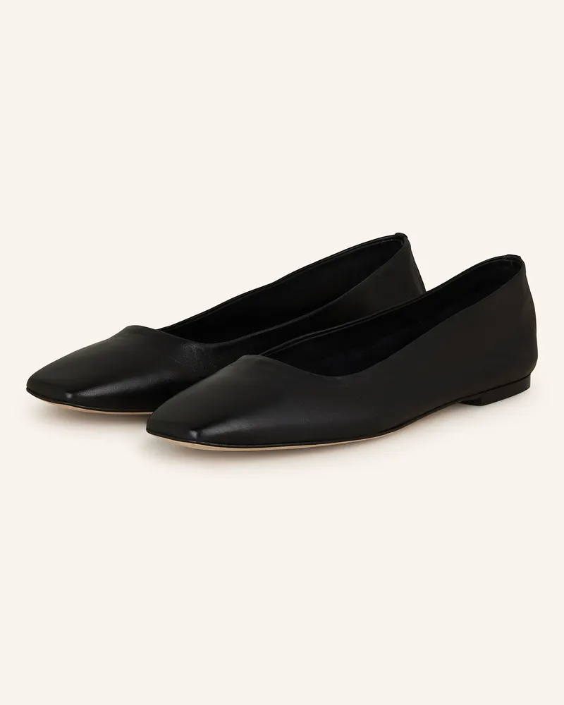 Mrs & HUGS Ballerinas Schwarz