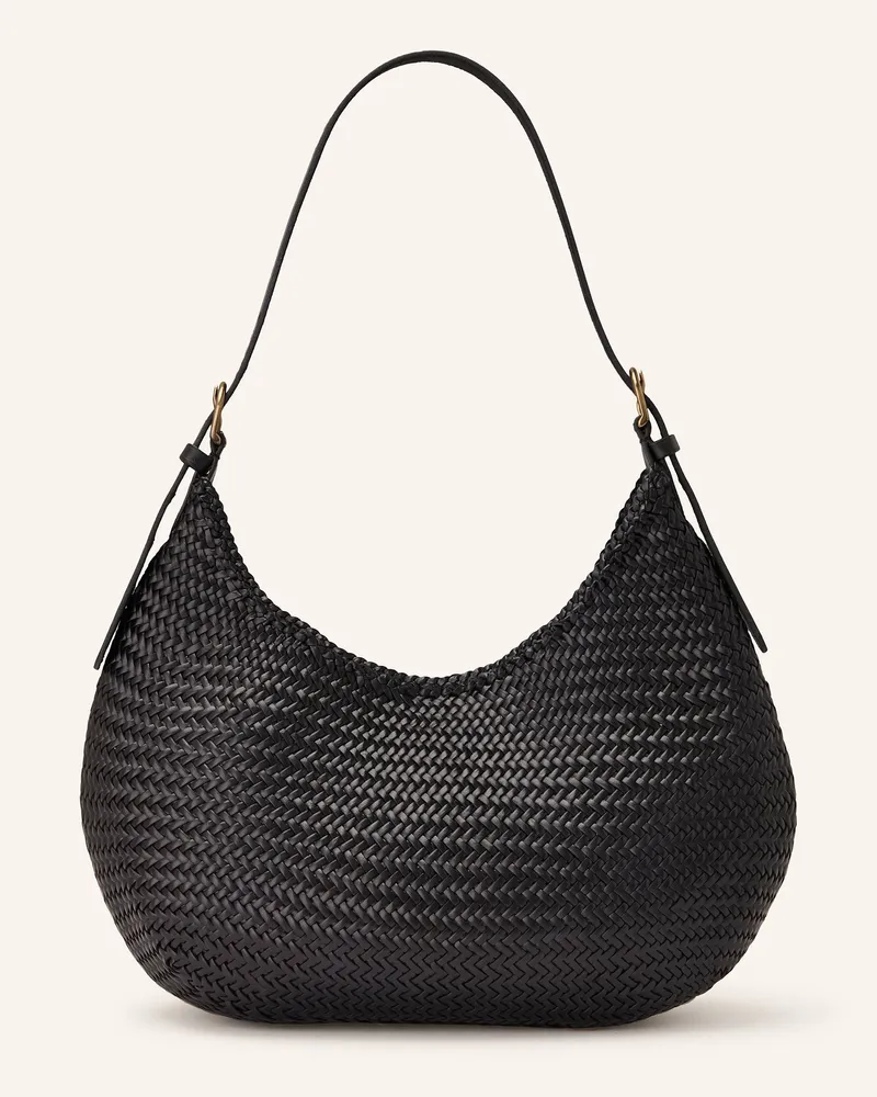 Dragon Diffusion Hobo-Bag LUNA MEZZA MEDIUM Schwarz