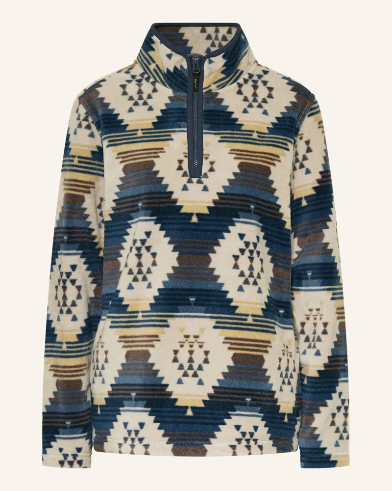 me°ru' Fleece-Troyer MAIA Blau