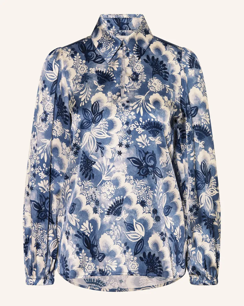 Kudibal Blusenshirt ANNABELLEDEA aus Seide Blau