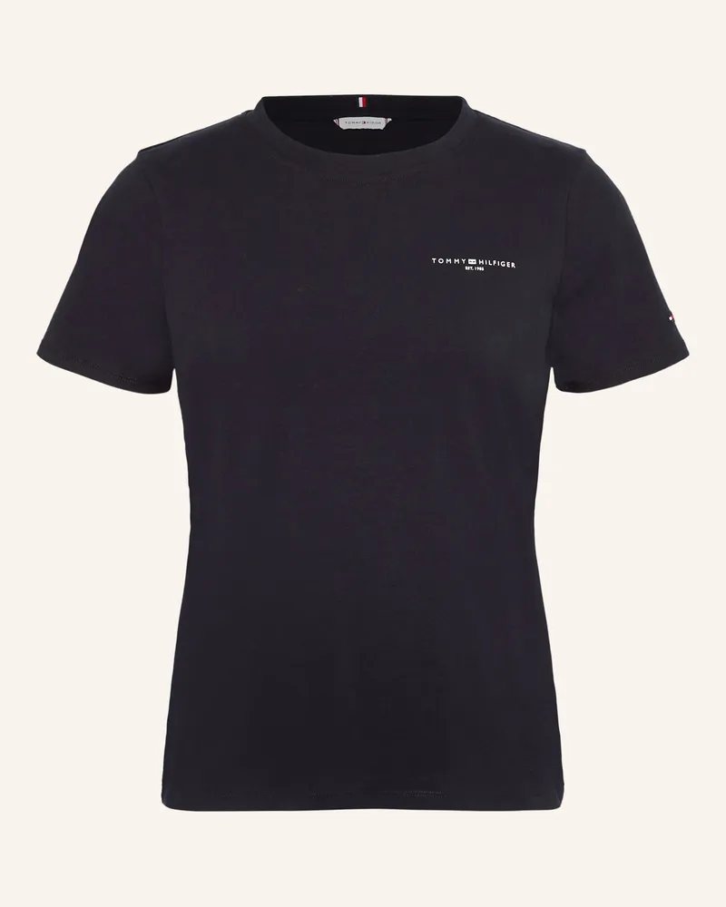 Tommy Hilfiger T-Shirt blau Dunkelblau