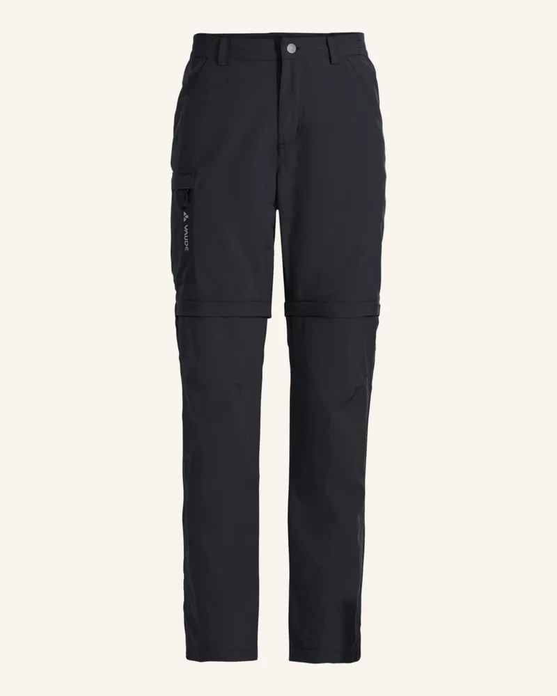 Vaude Zipp-Off-Hose Farley schwarz Schwarz