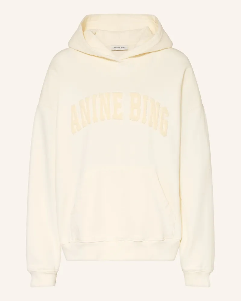 Anine Bing Hoodie Harvey weiss Ecru