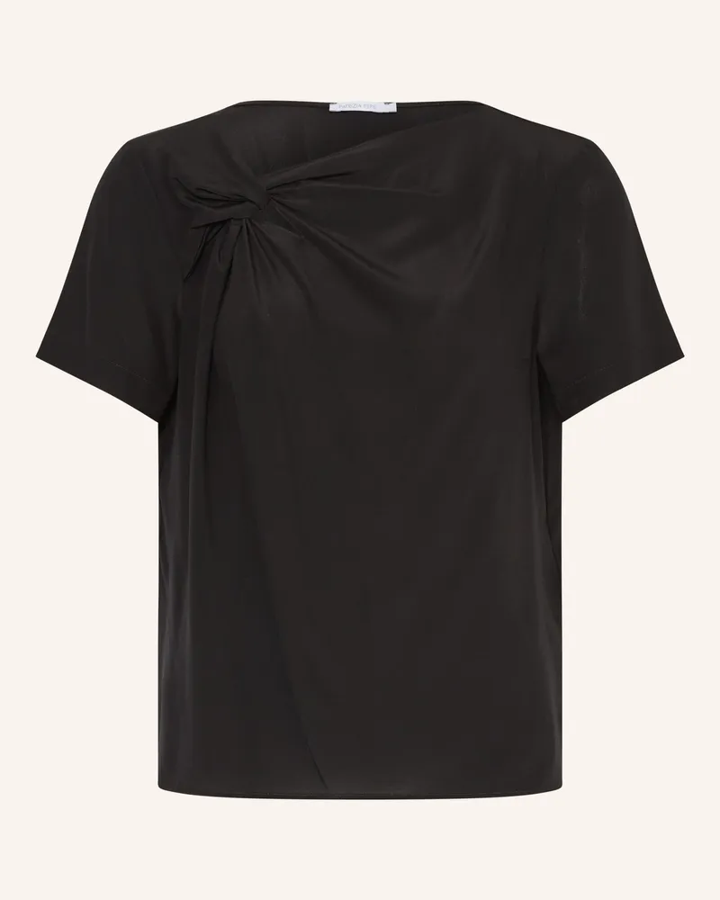 Patrizia Pepe Blusenshirt Aus Seide schwarz Schwarz