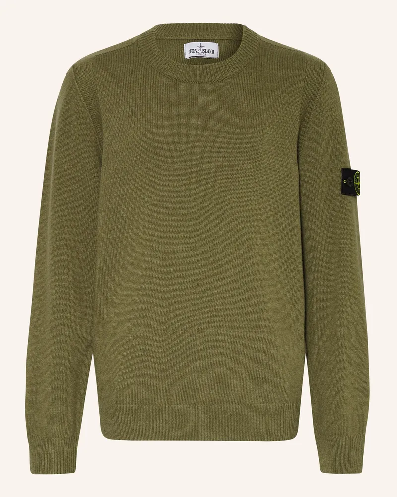 Stone Island Pullover Grün