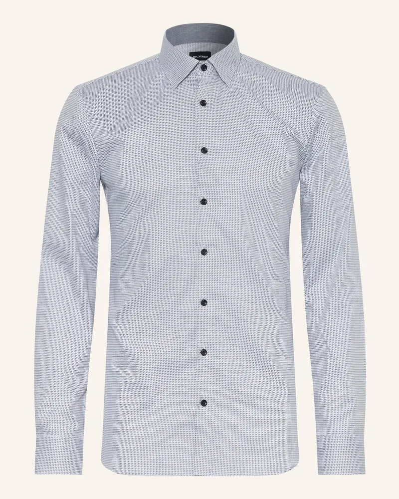 Olymp Hemd No. Six Super Slim blau Blau