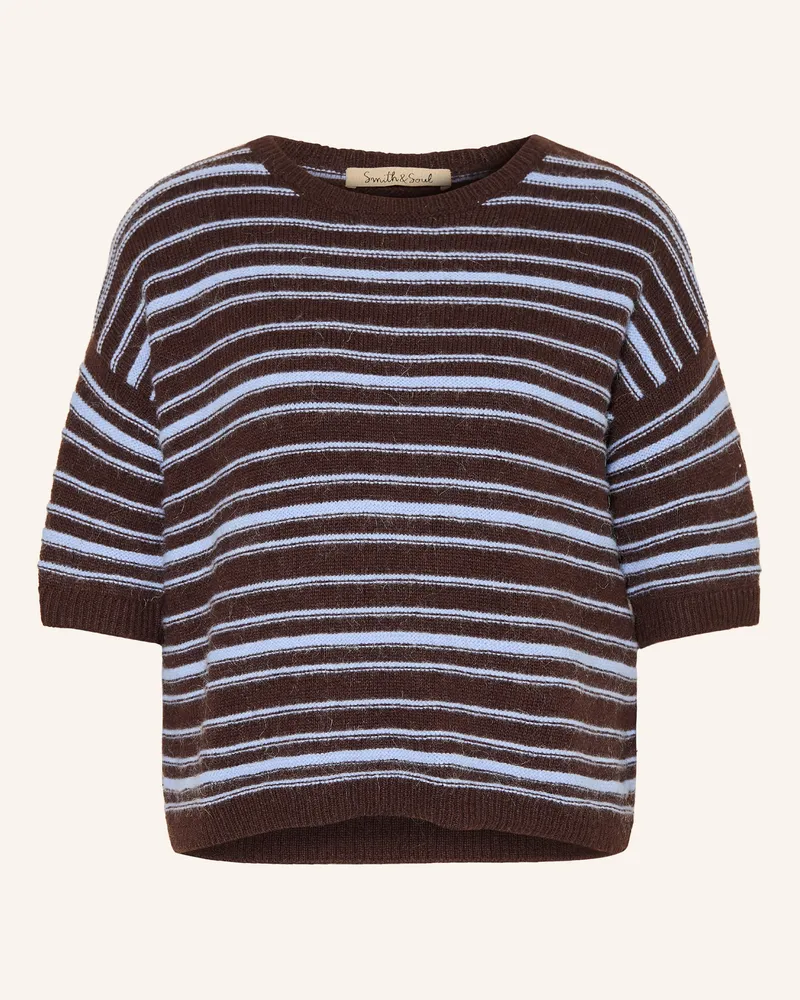 Smith & Soul Strickshirt braun Dunkelbraun