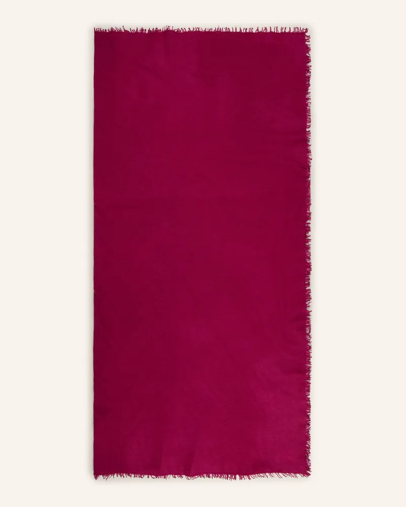 Iris von Arnim Cashmere-Tuch Julia rot Fuchsia