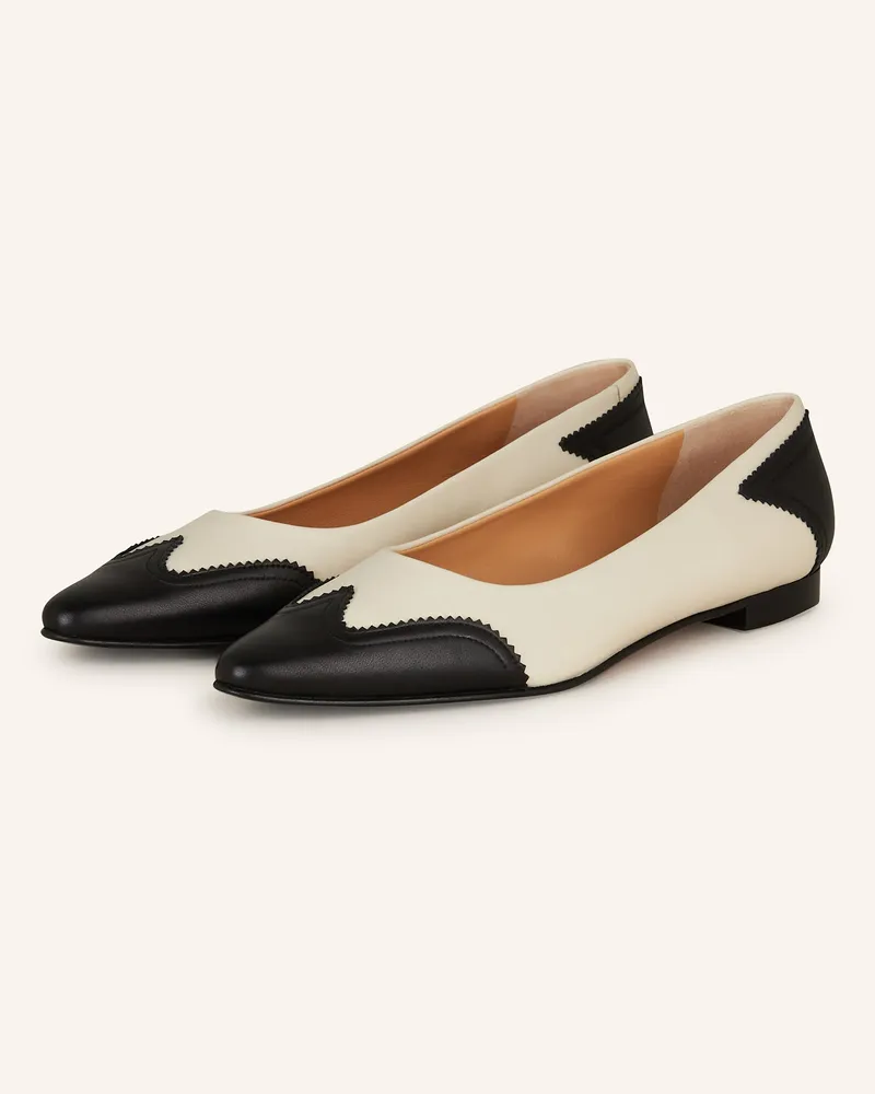 Unützer Ballerinas beige Ecru