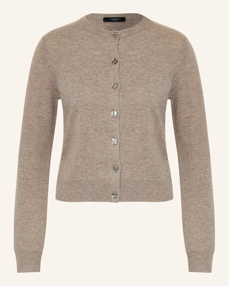 Max Mara Strickjacke NEBBIA Taupe