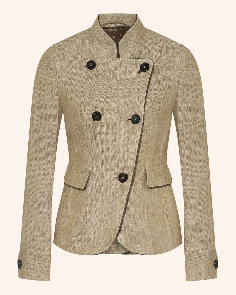 Habsburg Leinenjanker MOOSBURG Beige