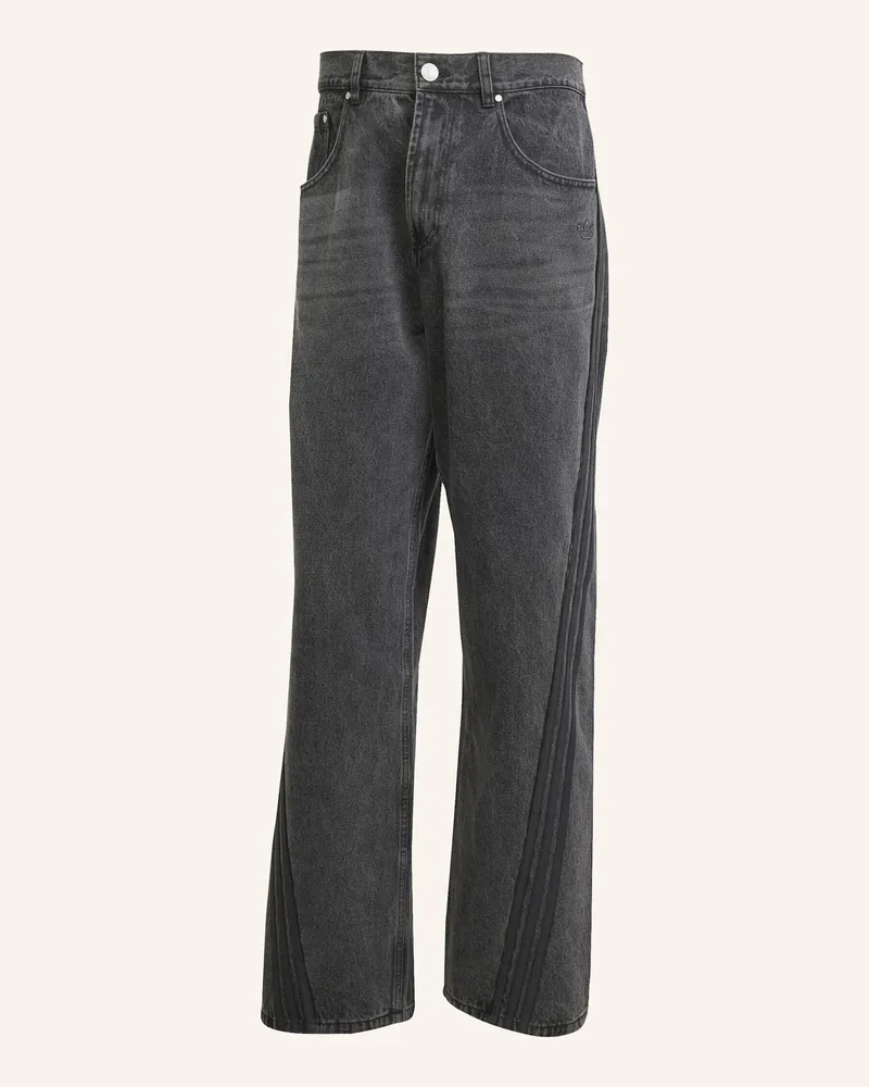 adidas ADILENIUM SEASON 3 LOOSE FIT JEANS Schwarz