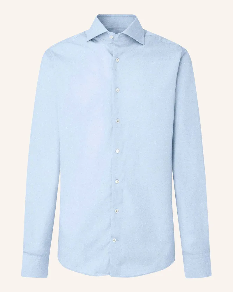 Hackett Freizeithemd Poplin Slim Bc blau Hellblau