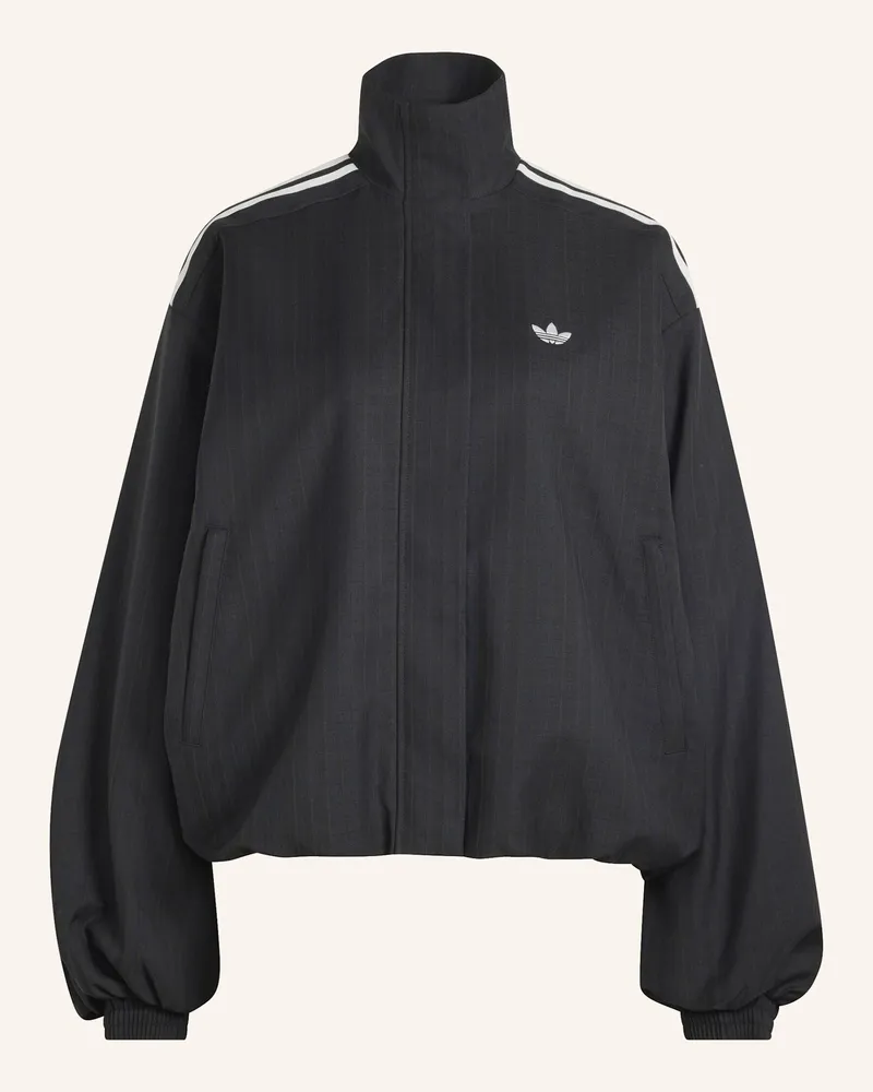 adidas Blousy Originals Jacke, Karomuster schwarz Schwarz
