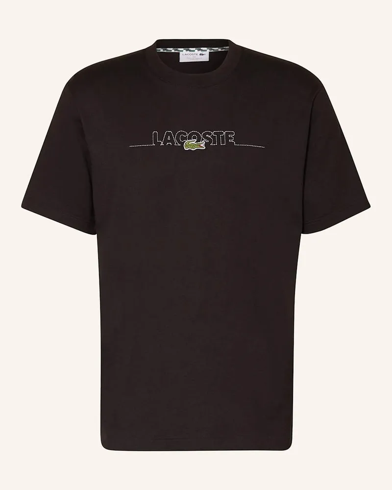 Lacoste T-Shirt Schwarz