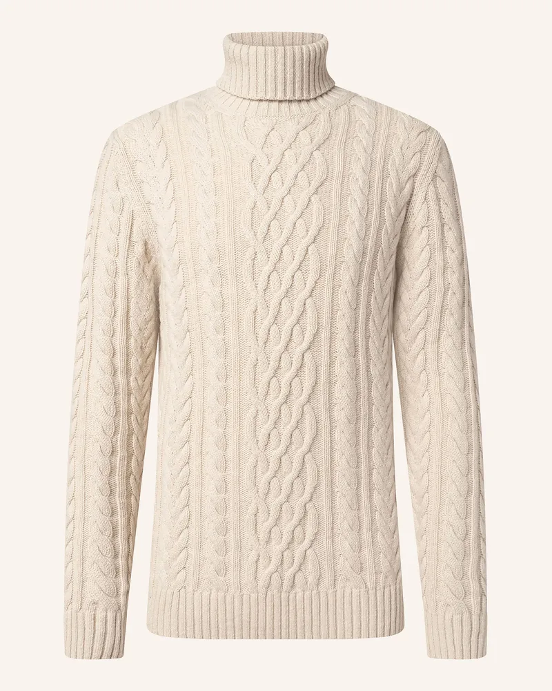 JOOP! Rollkragenpullover Lerresto weiss Ecru