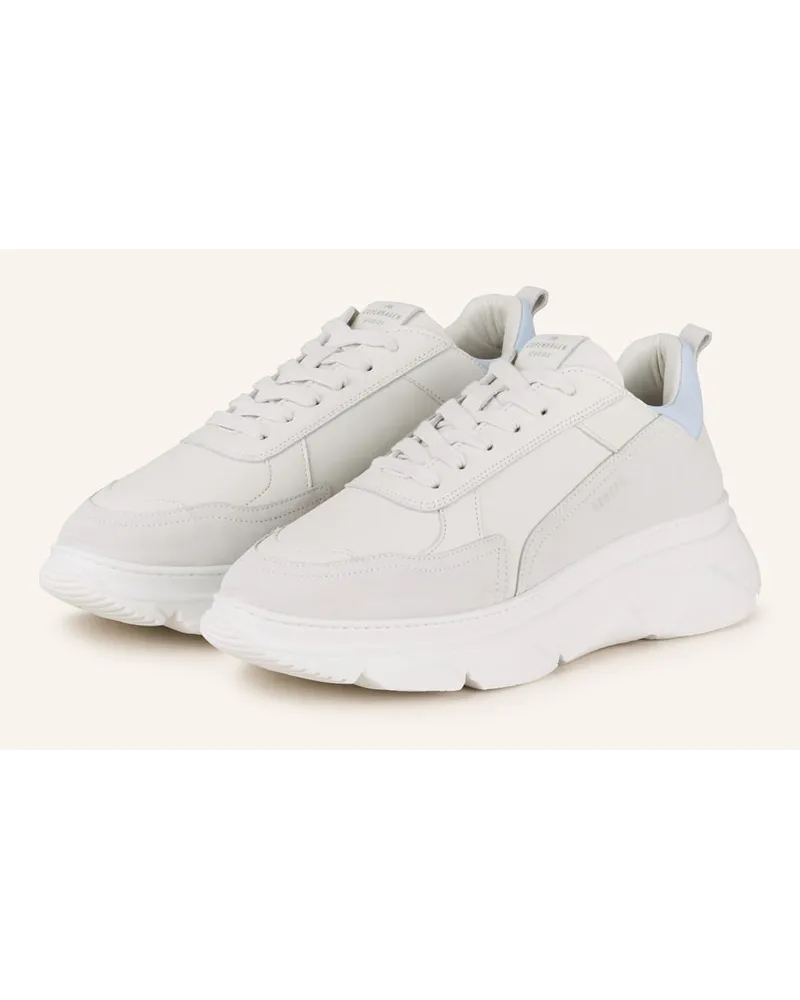 Copenhagen Sneaker CPH40 - WEISS/ HELLBLAU Weiss