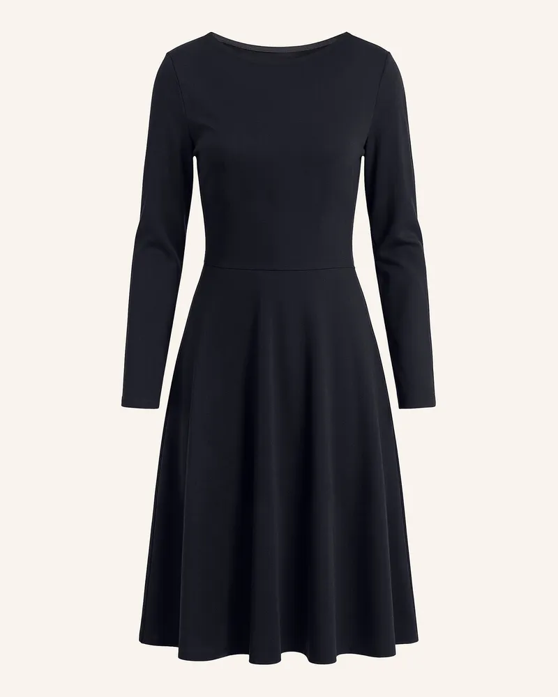 HUGO BOSS Gestricktes Kleid C_Famme_1 Regular Fit blau Dunkelblau
