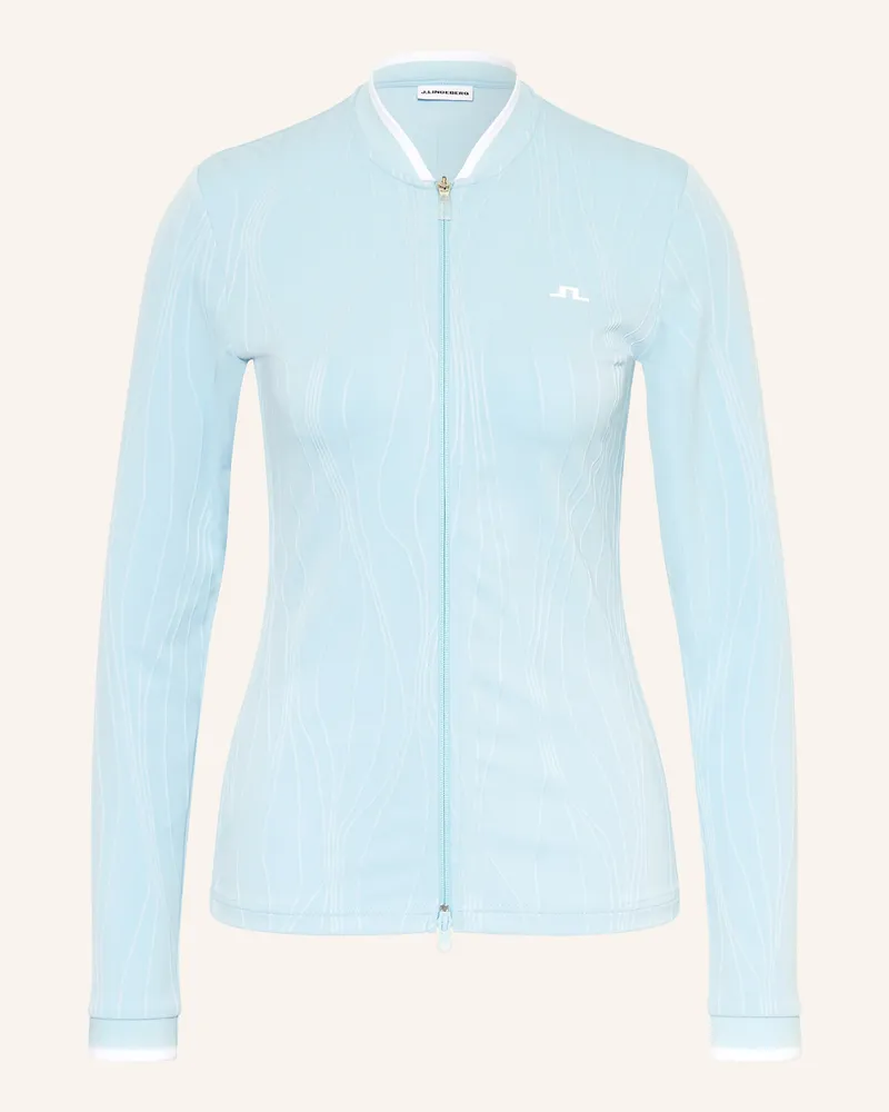 J.Lindeberg Funktionsjacke Hellblau