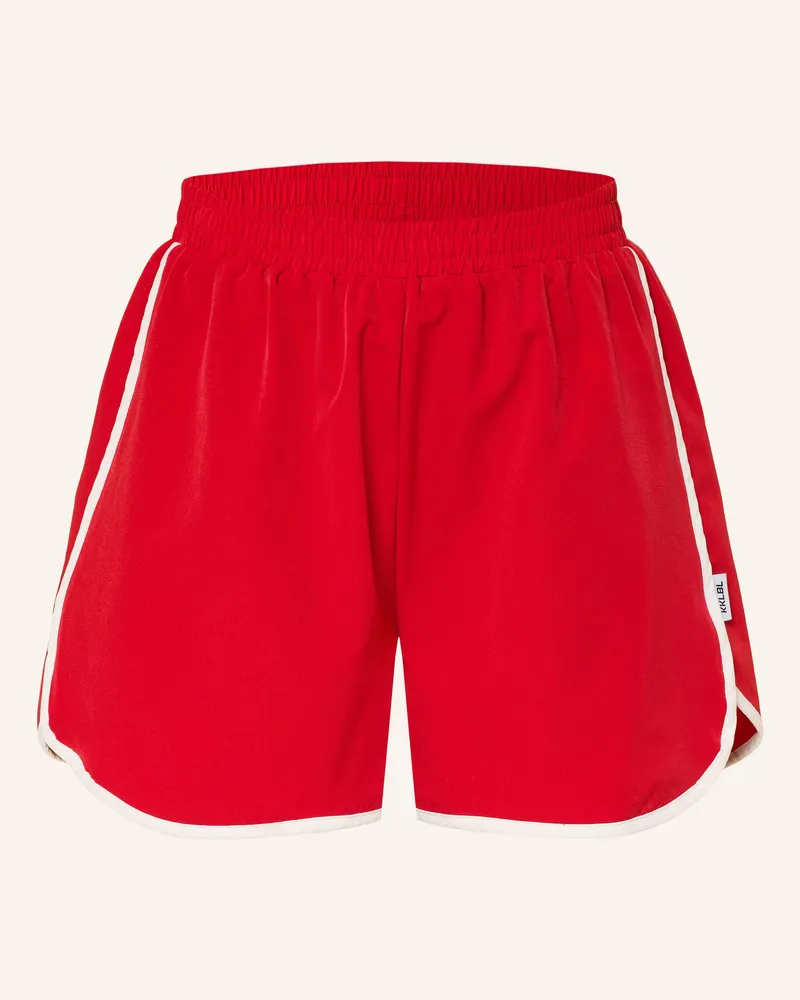 Karo Kauer Shorts rot Rot