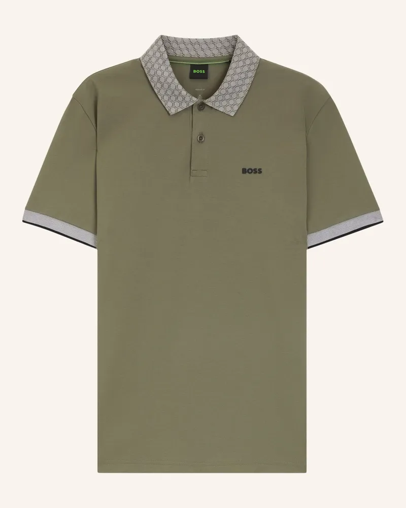 HUGO BOSS Poloshirt PL_GOC CHIP PADDY Regular Fit Khaki