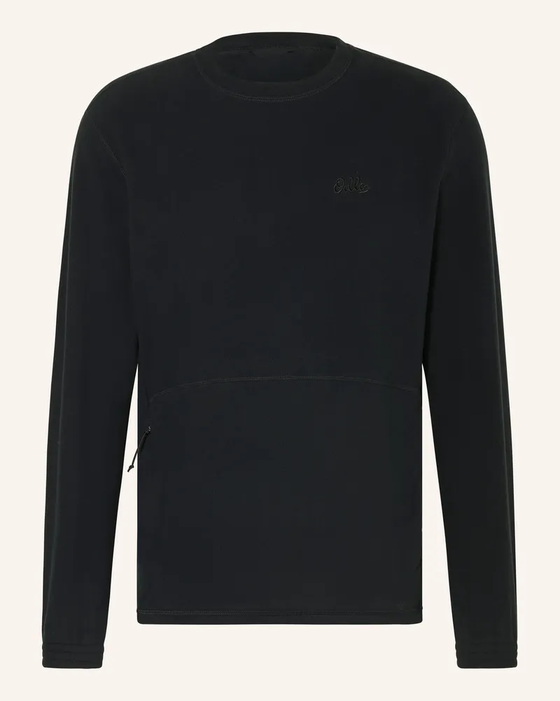 Odlo Fleecepullover Classic Crew schwarz Schwarz