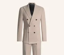 Anzug Slim Fit beige