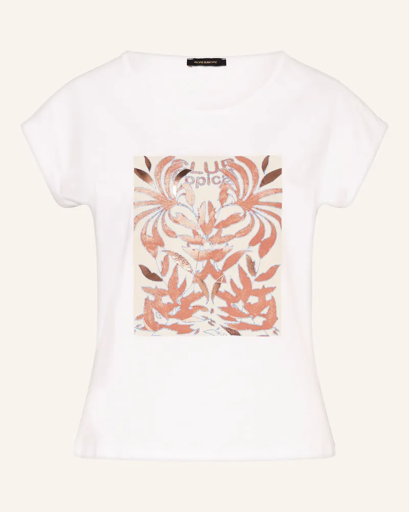 More & More T-Shirt Weiss