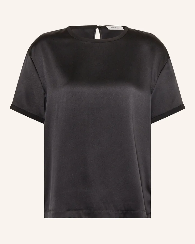 Lisa Yang Blusenshirt Aus Seide blau Dunkelblau