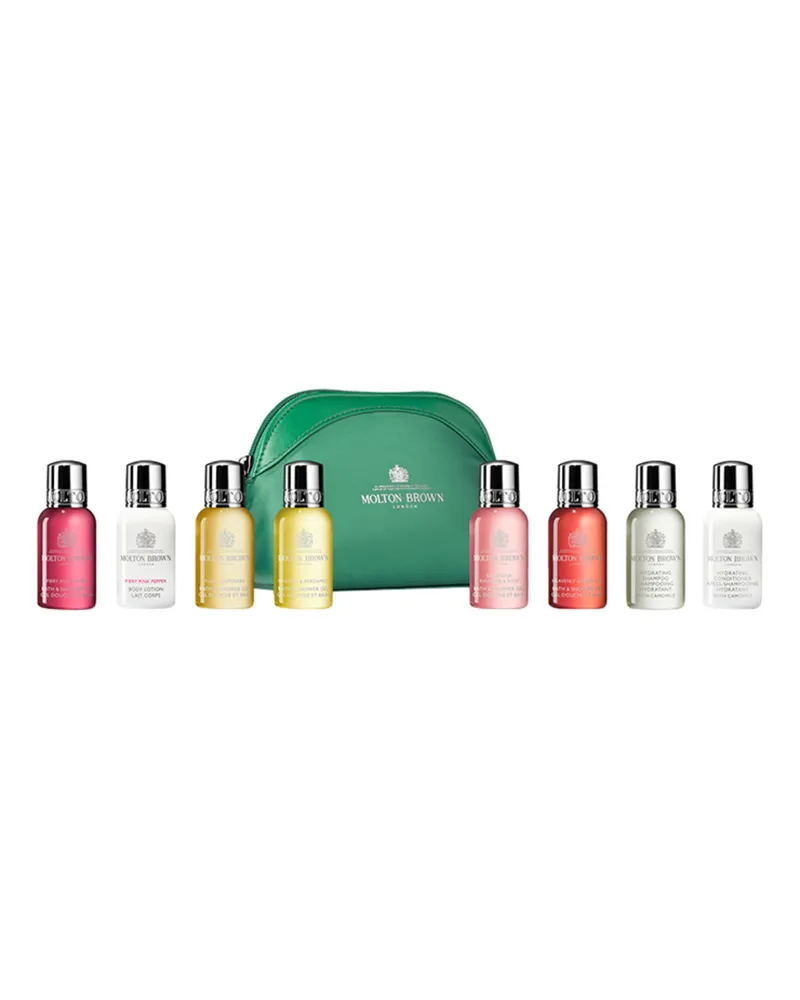 Molton Brown THE ELEGANT ESCAPIST BODY & HAIR MINI TRAVEL BAG 