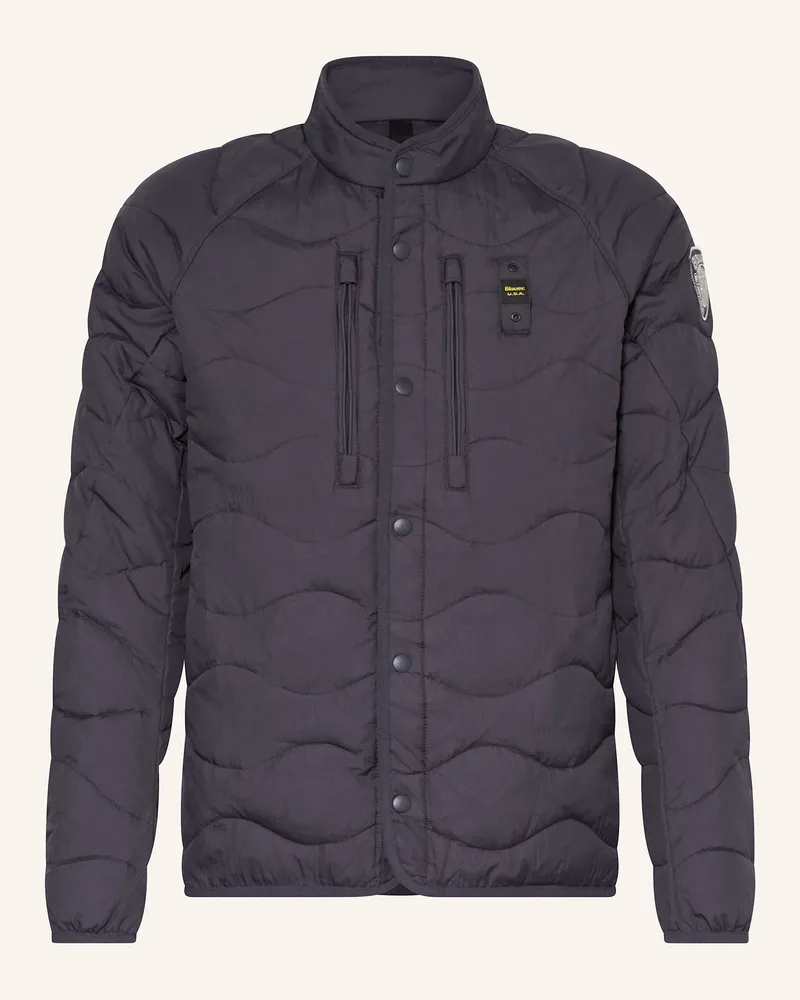 Blauer Steppjacke TOVAR Dunkelblau