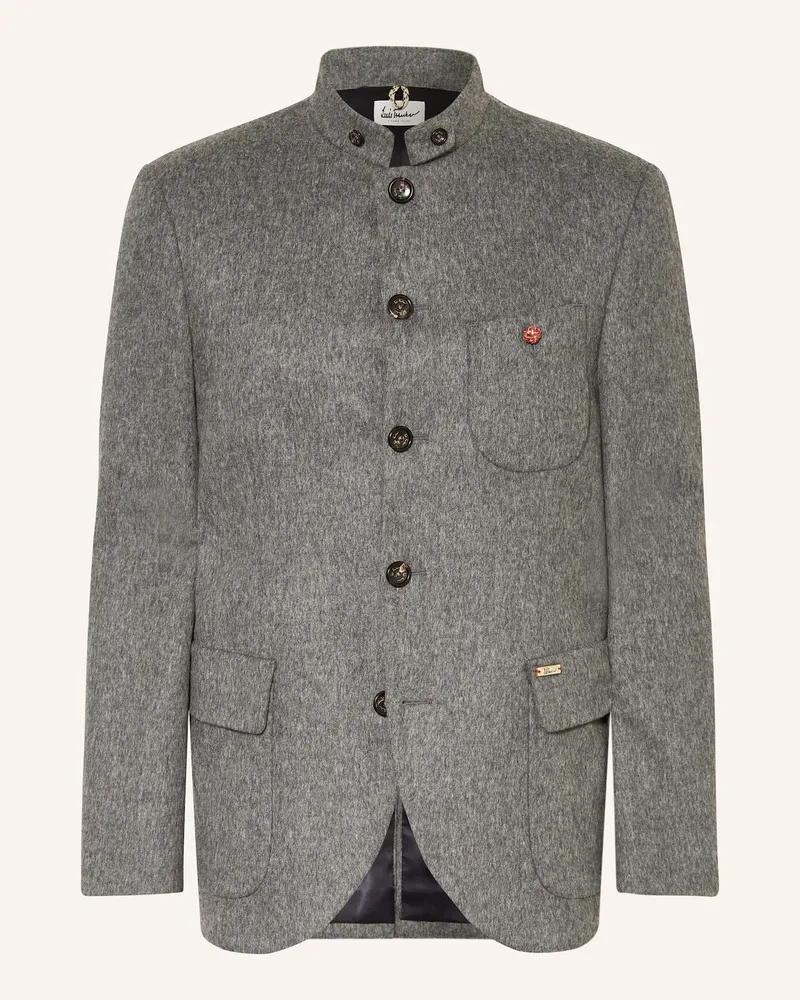 Luis Trenker Sakko LUSANDRO Slim Fit Grau