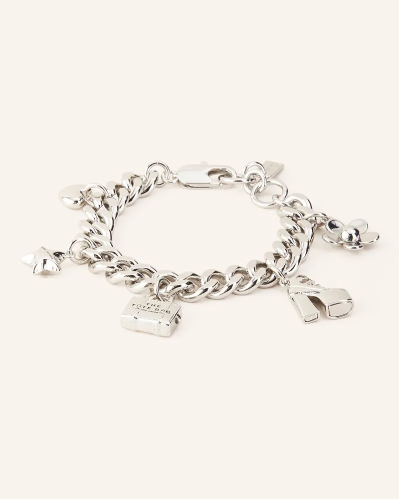 Marc Jacobs Armband THE MINI ICON CHARM BRACELET Silber