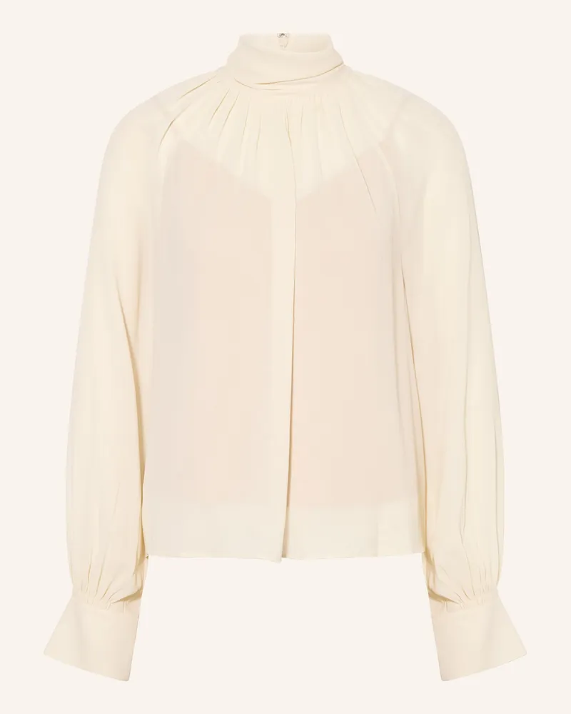 Vince Blusenshirt Mit Volants weiss Creme