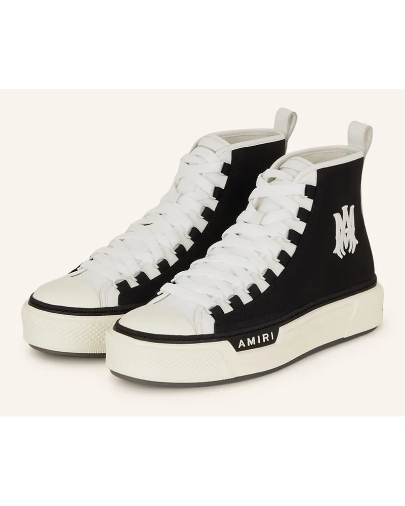 Amiri Hightop-Sneaker COURT - WEISS/ SCHWARZ Schwarz