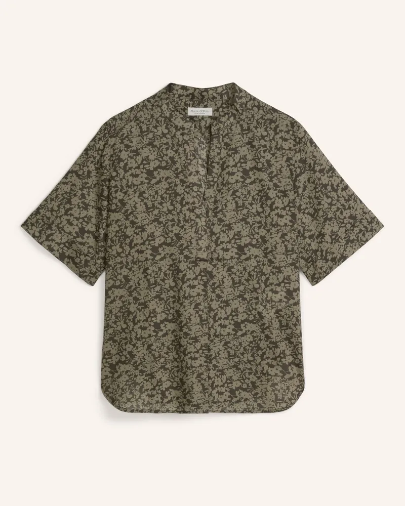 Marc O'Polo Bluse gruen Dunkelgrün