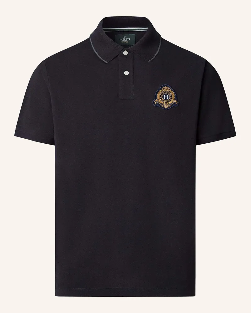 Hackett Poloshirt HERITAGE CREST  LOGO Blau