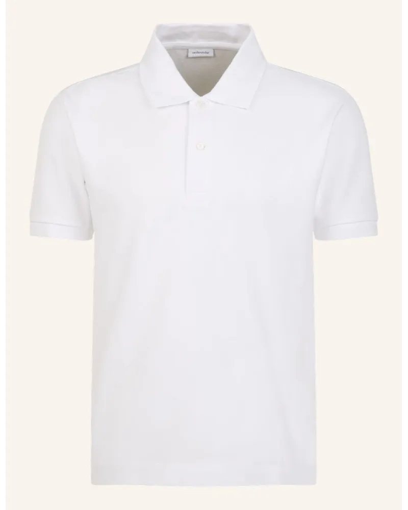 Seidensticker Polo-Shirt, Polo Regular Fit Weiss