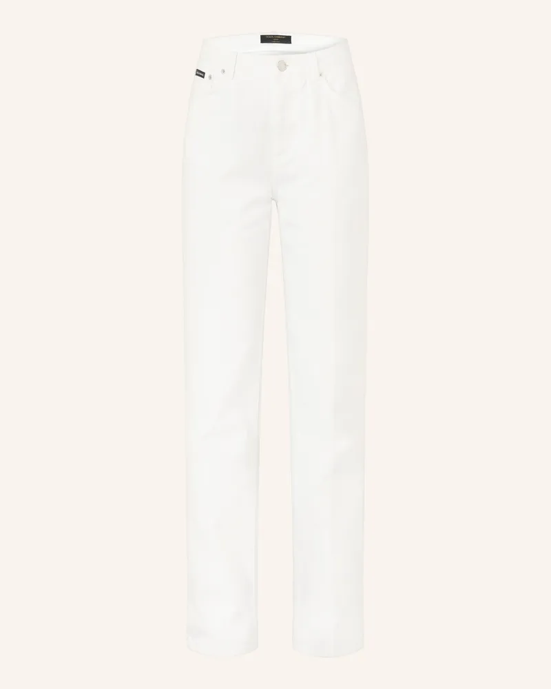 Dolce & Gabbana Straight Jeans weiss S9001