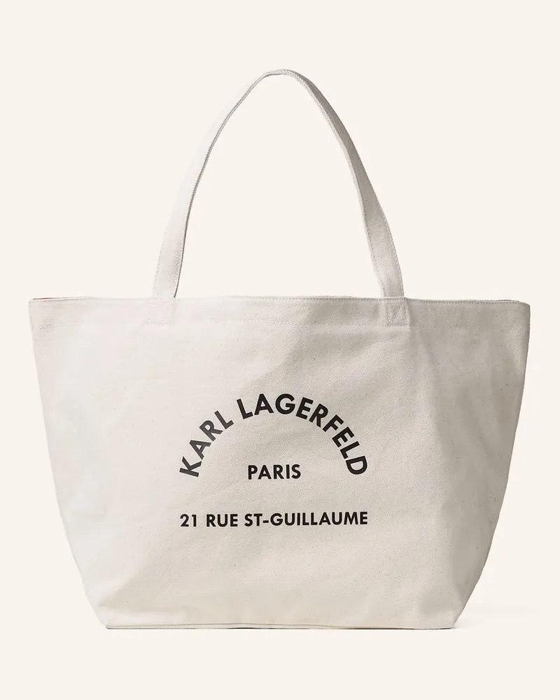 Karl Lagerfeld Shopper Weiss