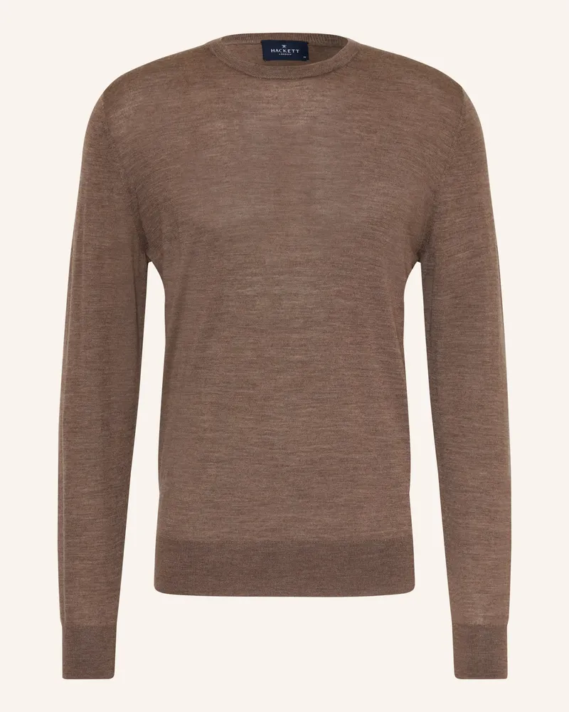 Hackett Pullover Aus Merinowolle braun Braun