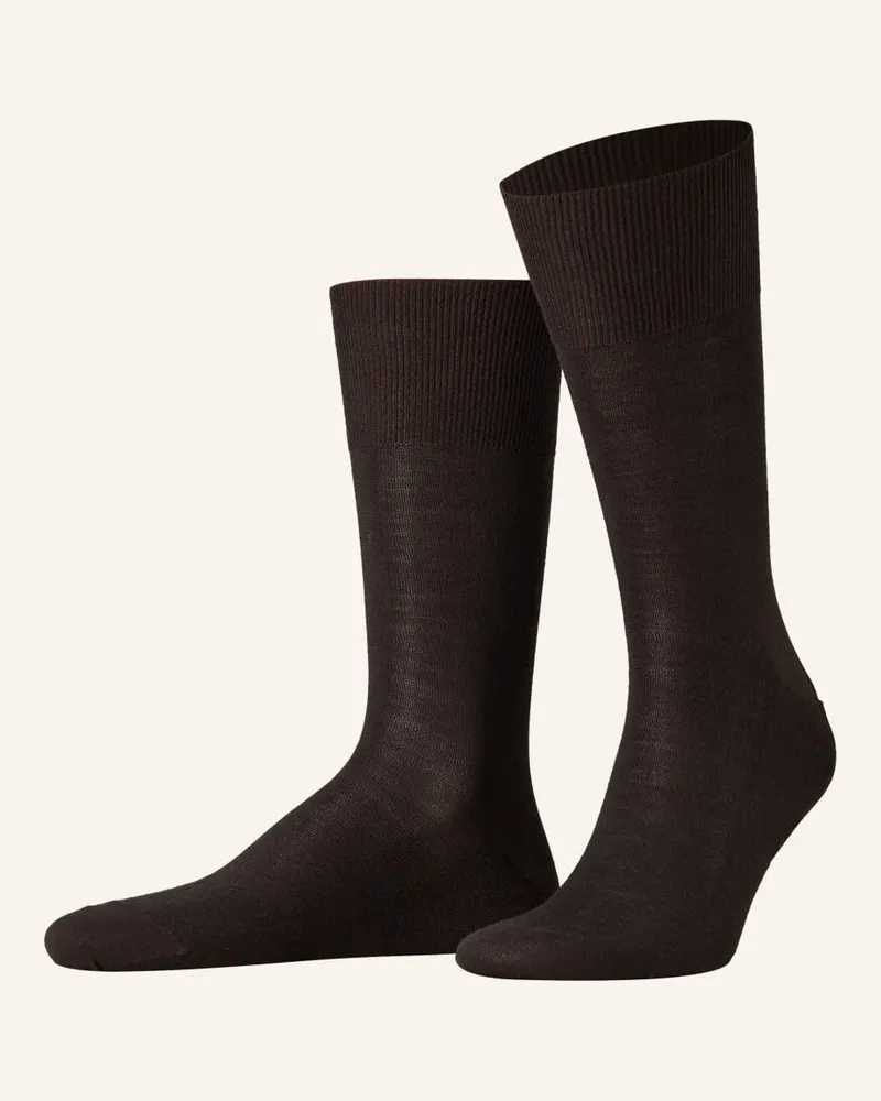 Falke Socken LUXURY NO. 6 Braun