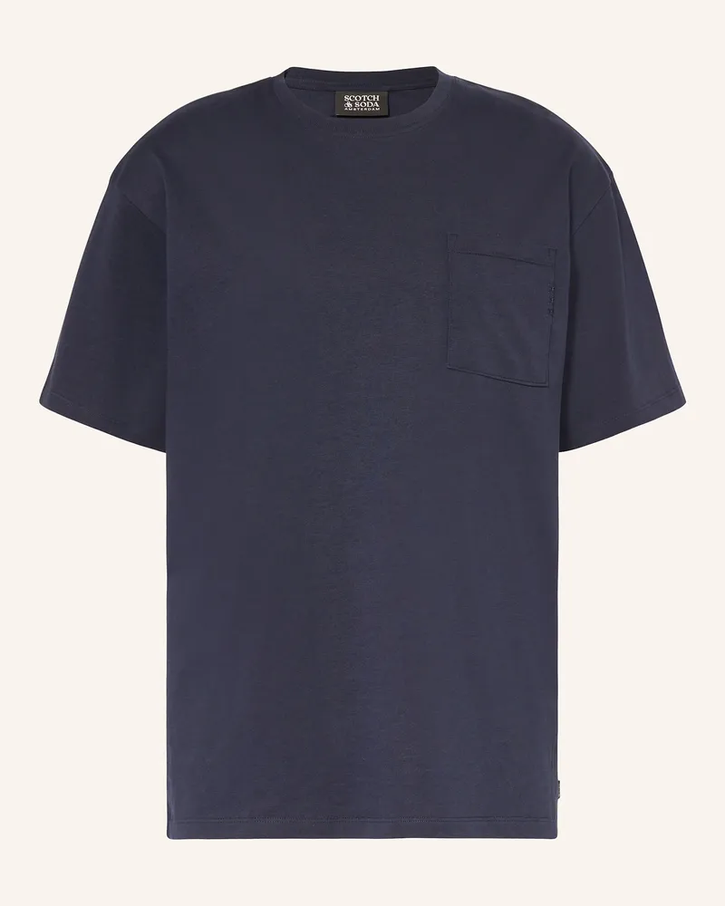 Scotch&Soda T-Shirt CORE Dunkelblau