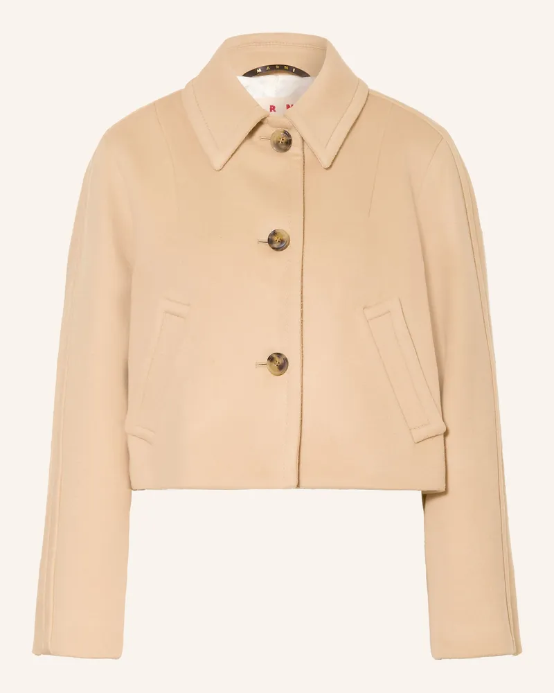 Marni Kastenjacke beige Camel