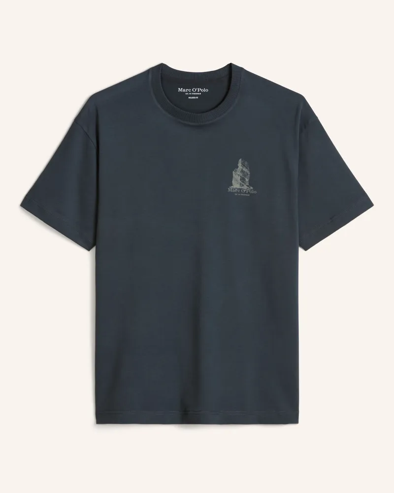 Marc O'Polo T-Shirt blau Blau